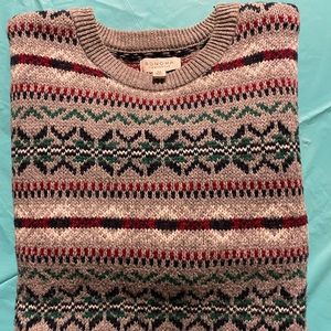 Sonoma Teen/young men M Fair Isle style sweater